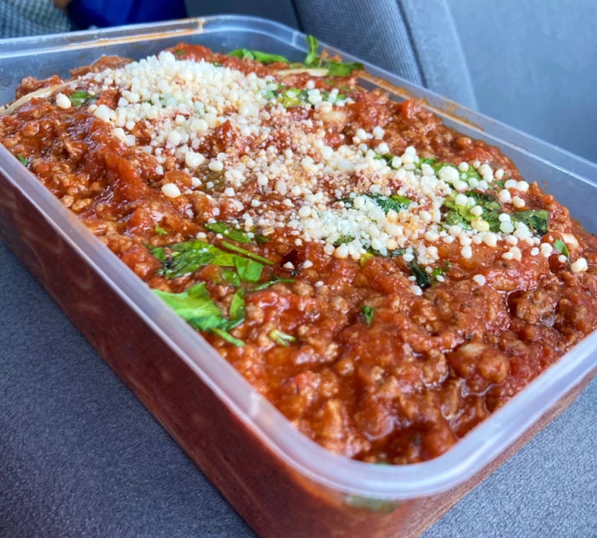 Spaghetti Bolognese, The Killer Tomato Pizzeria - Newton