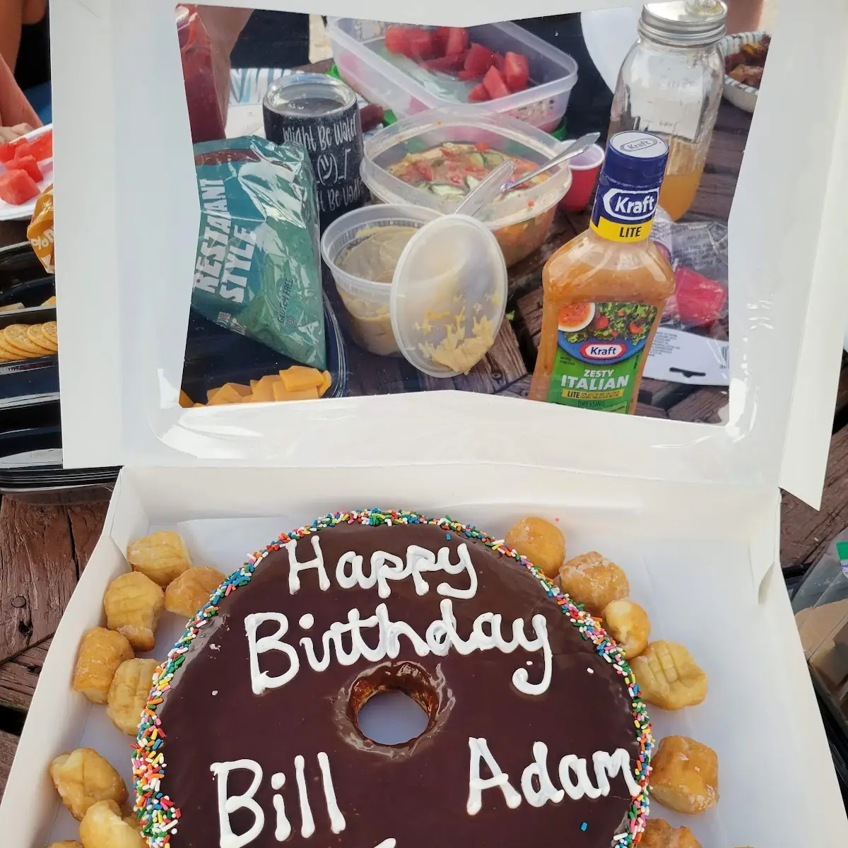 Birthday Donut