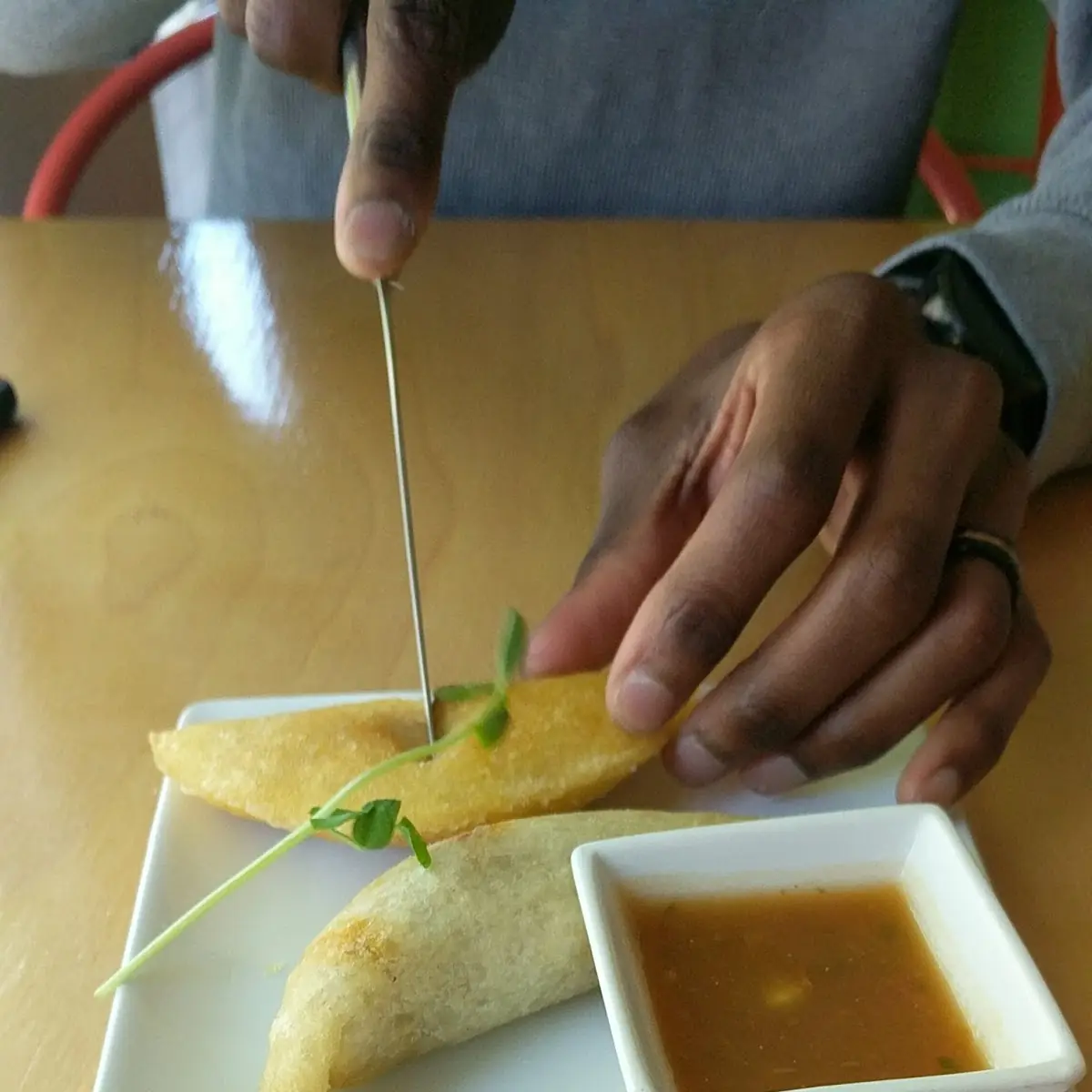 Chicken and Beef Empanada