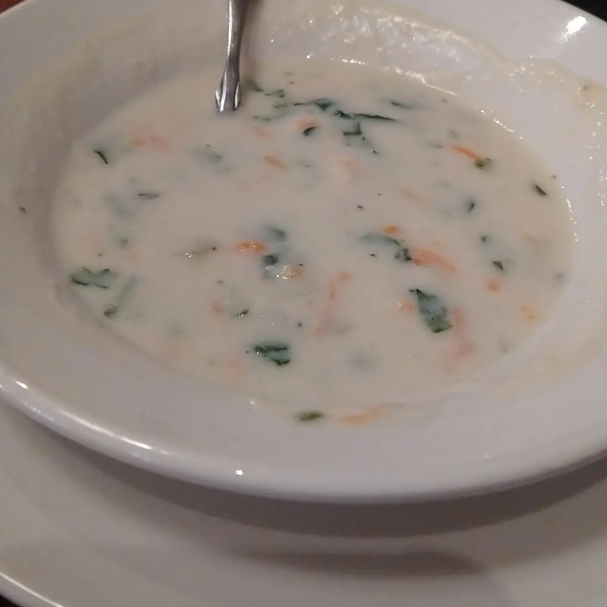 Creamy Chicken Dumpling Soup