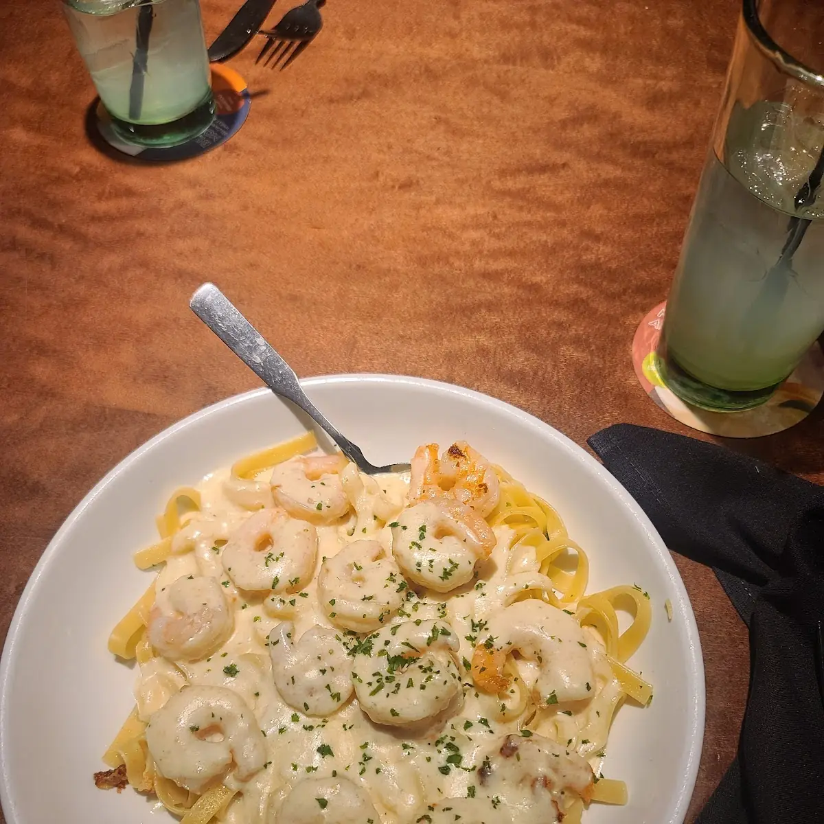 Shrimp Alfredo