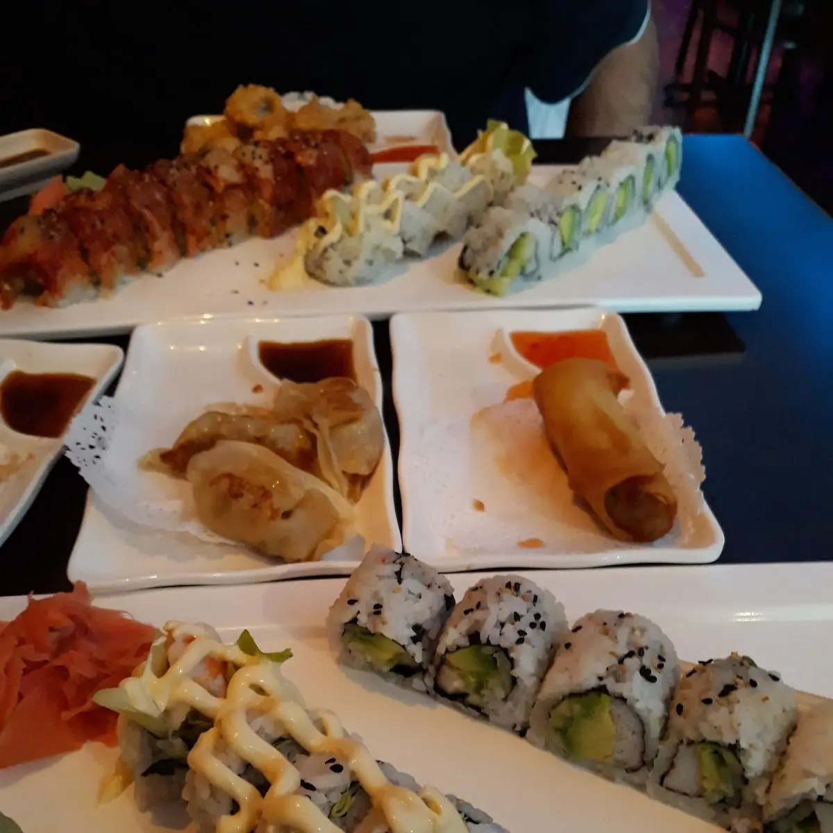 Spring Roll and Gyoza