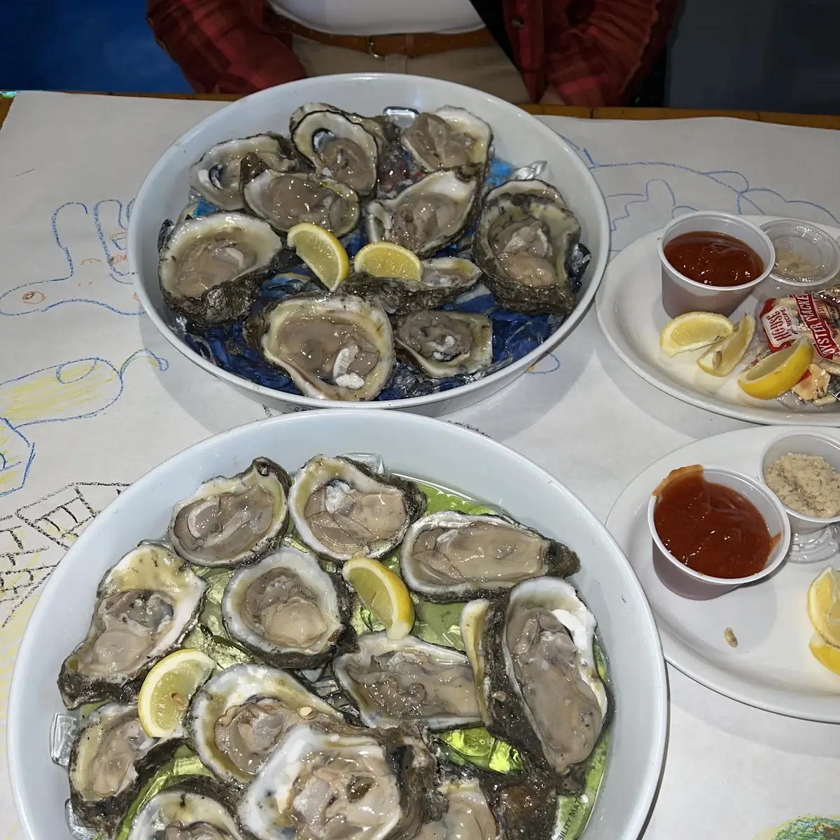 Raw Oysters on the Half Shell