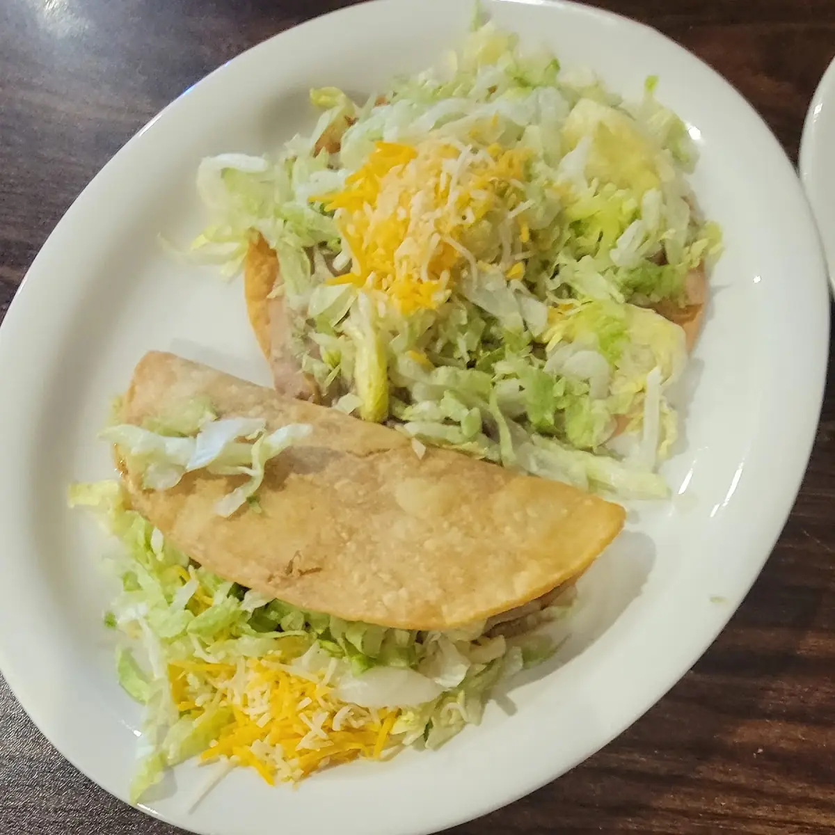 Beef Taco Tostada