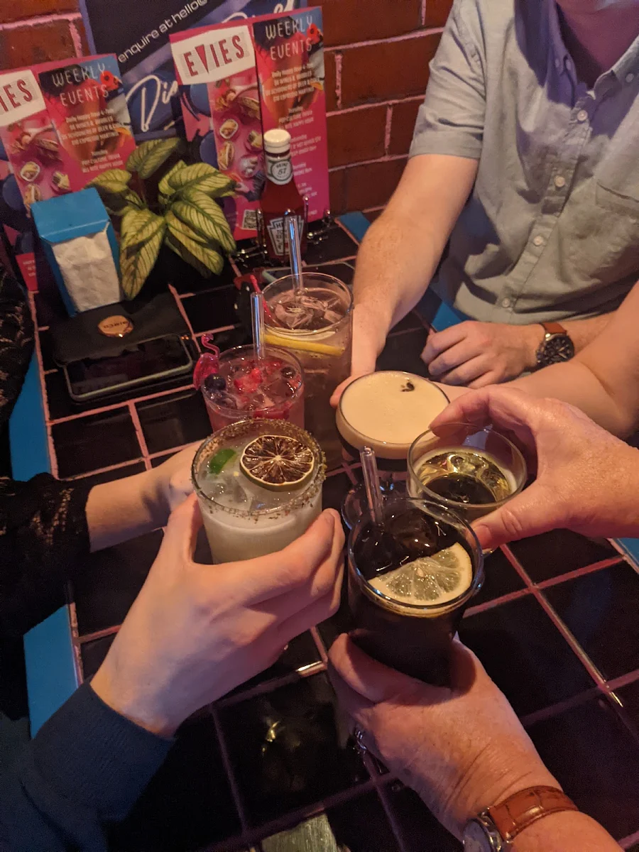 Cocktails, Evies Disco Diner