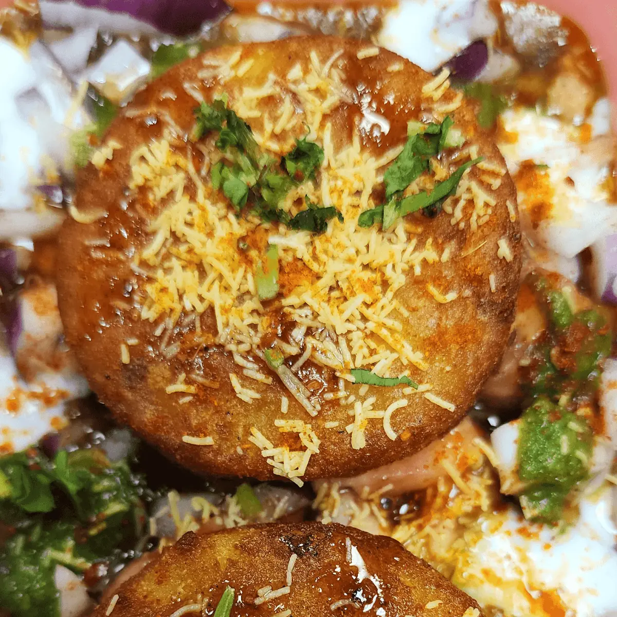 Aloo Tikki Chaat