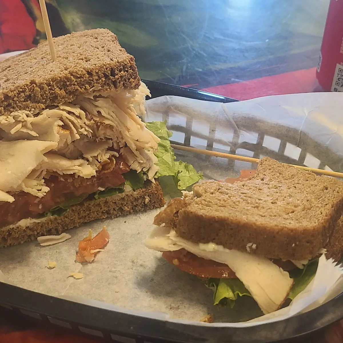 Turkey Bacon Avocado Sandwich