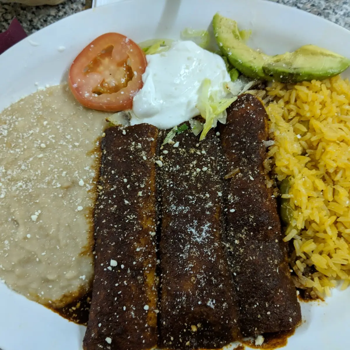Chicken Enchiladas
