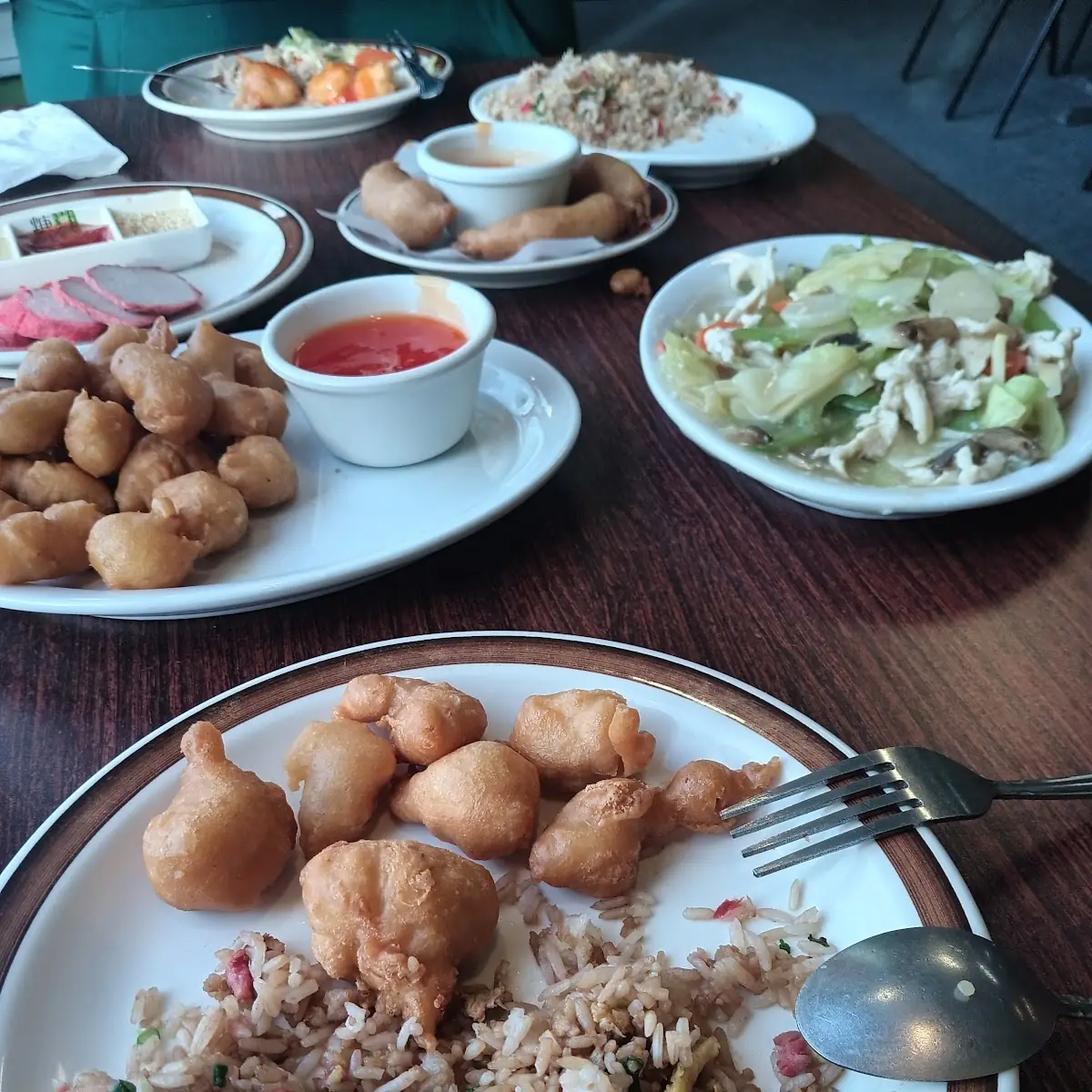 Mandarin Chicken & Pork Fried Rice