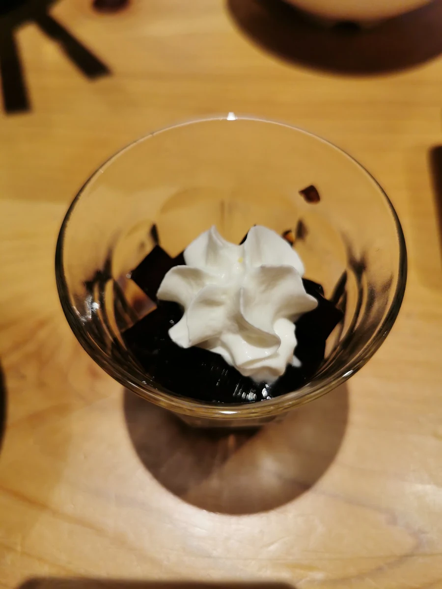Japanese Style Coffee Jelly