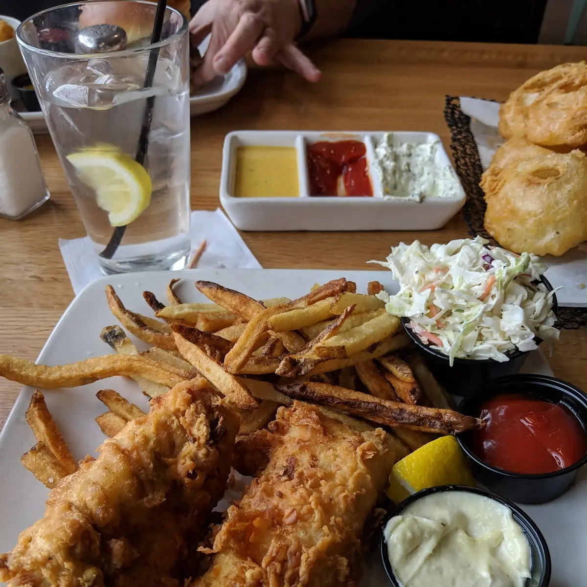 Beer Battered Fish & Chips