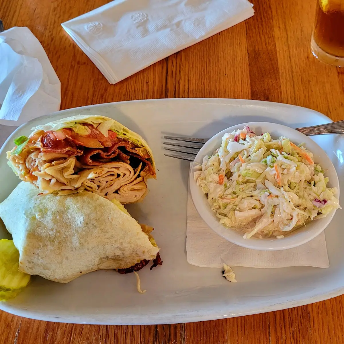 Grilled Turkey blt Wrap