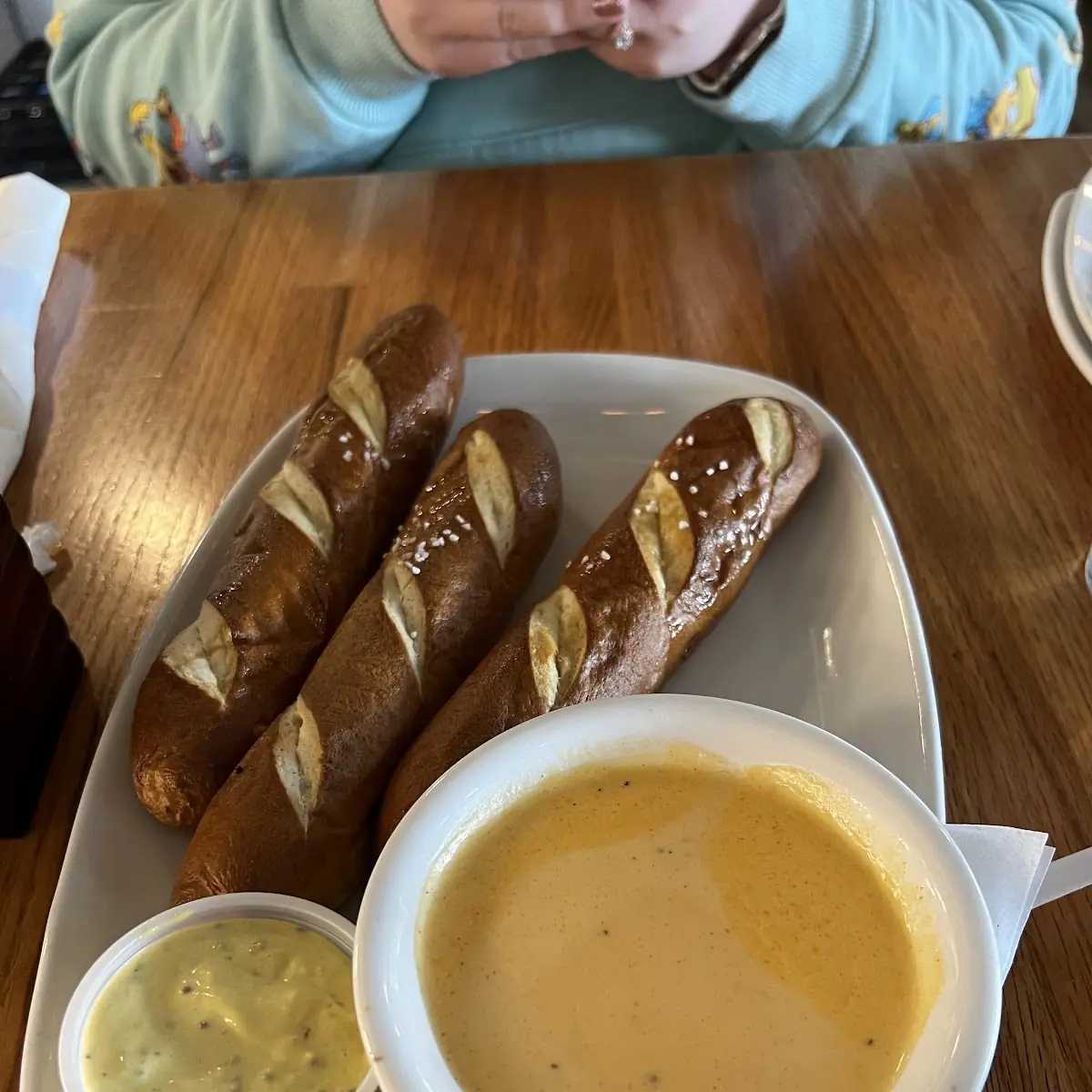 Warm Bavarian Pretzel Sticks
