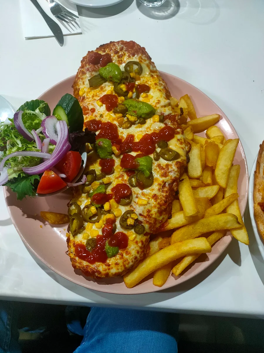 Mexican Beef Snitzel, Pizza Love You
