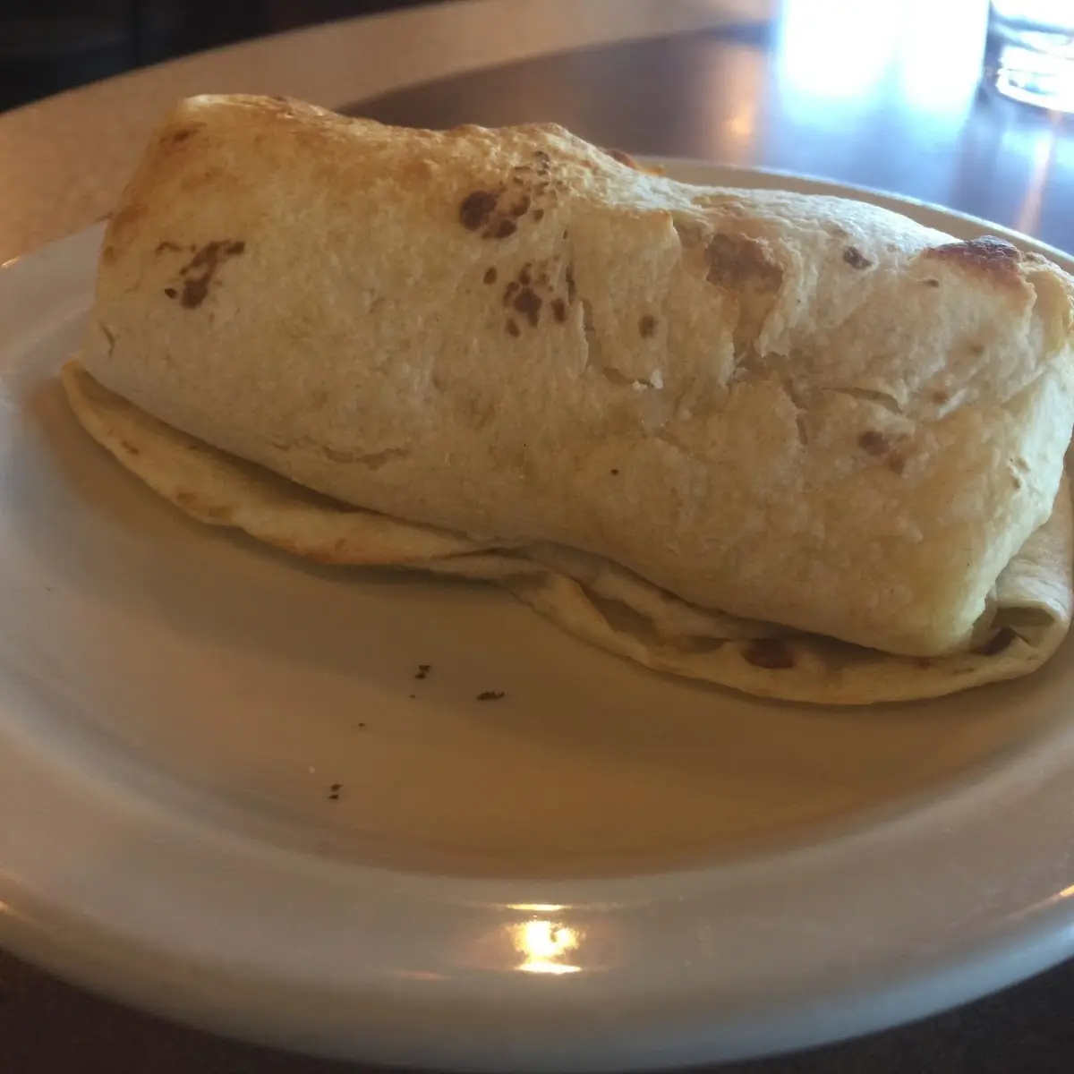 Turkey Bacon Breakfast Burrito