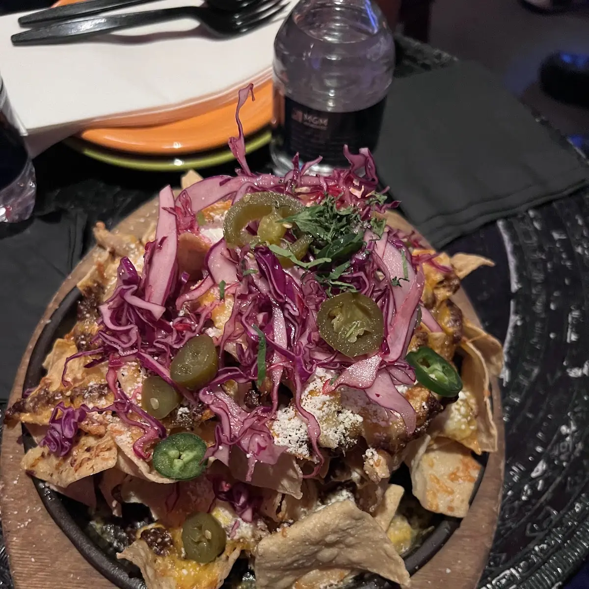 Mole Chicken Nachos