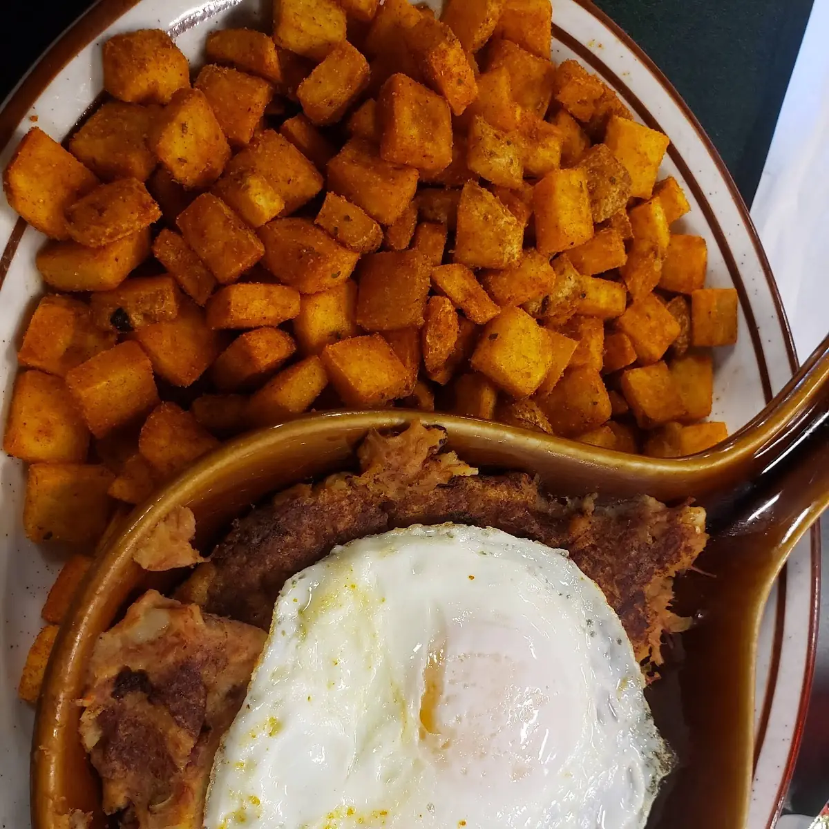 Corned Beef Hash and Eggs