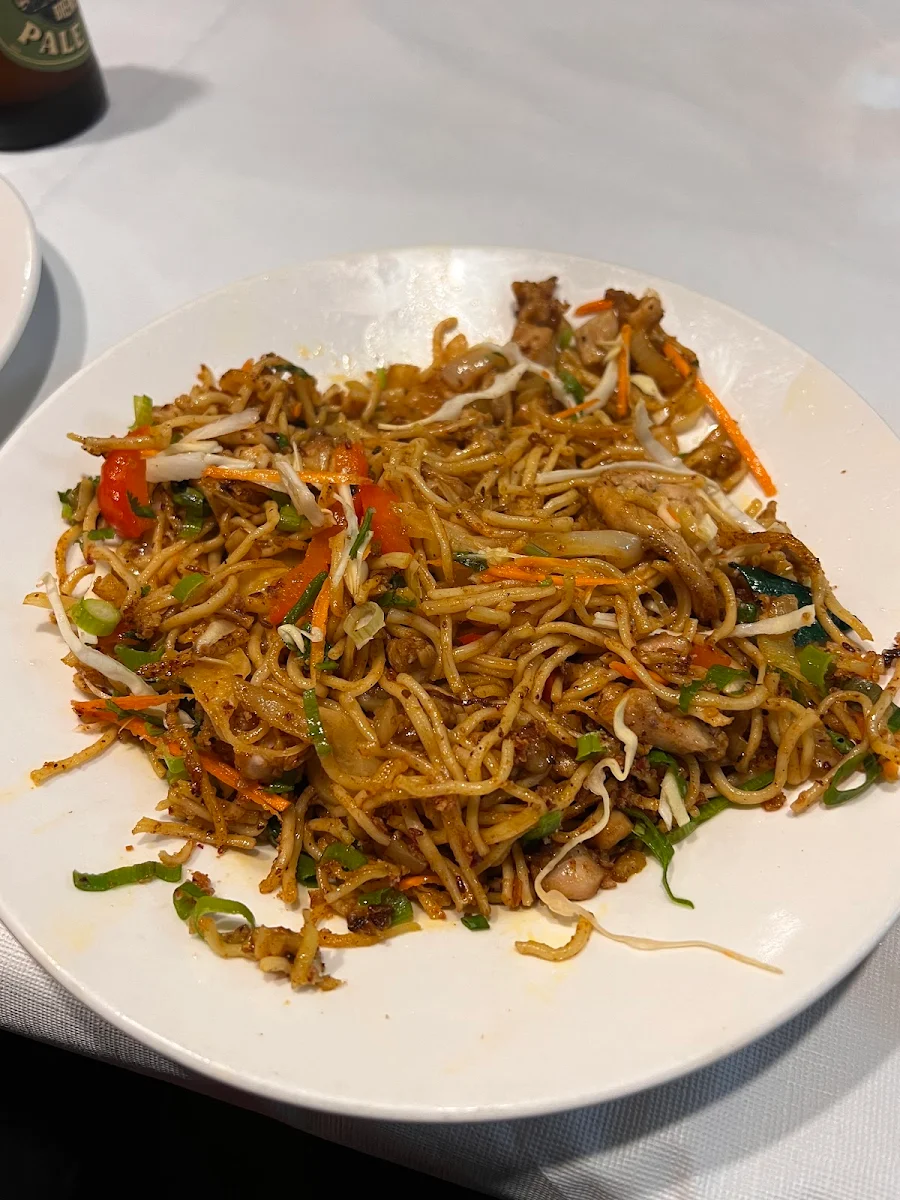 Chicken Chow Mein, Kathmandu Cuisine