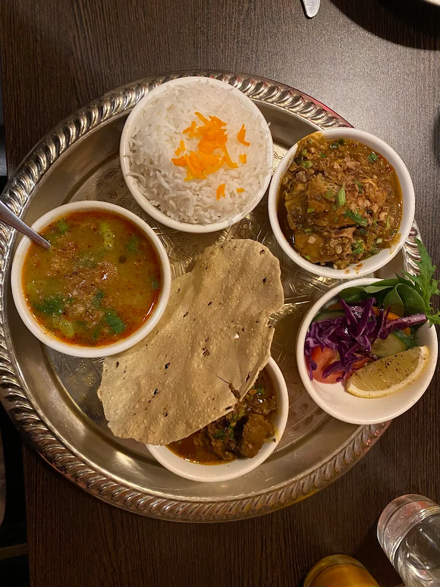 Vegetarian Platter, Kathmandu Cuisine