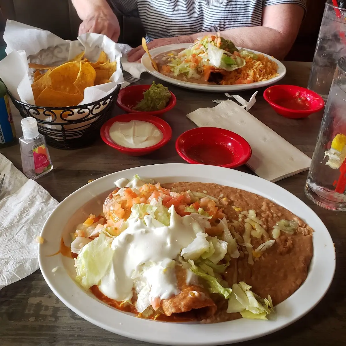 Deep Fried Shredded Beef Chimichanga Dinner