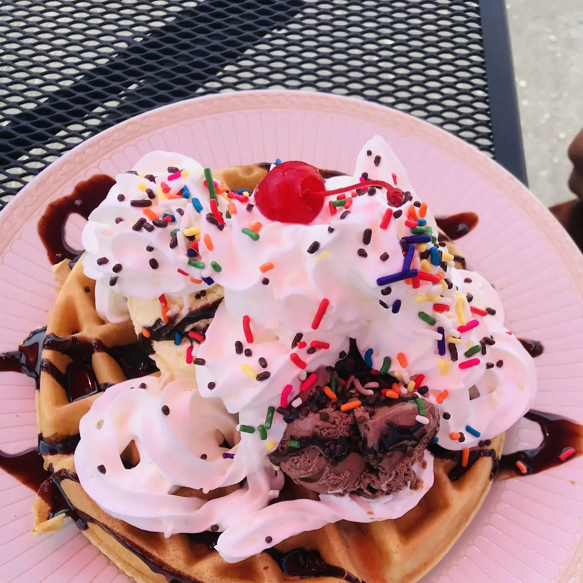 Waffle Sundae