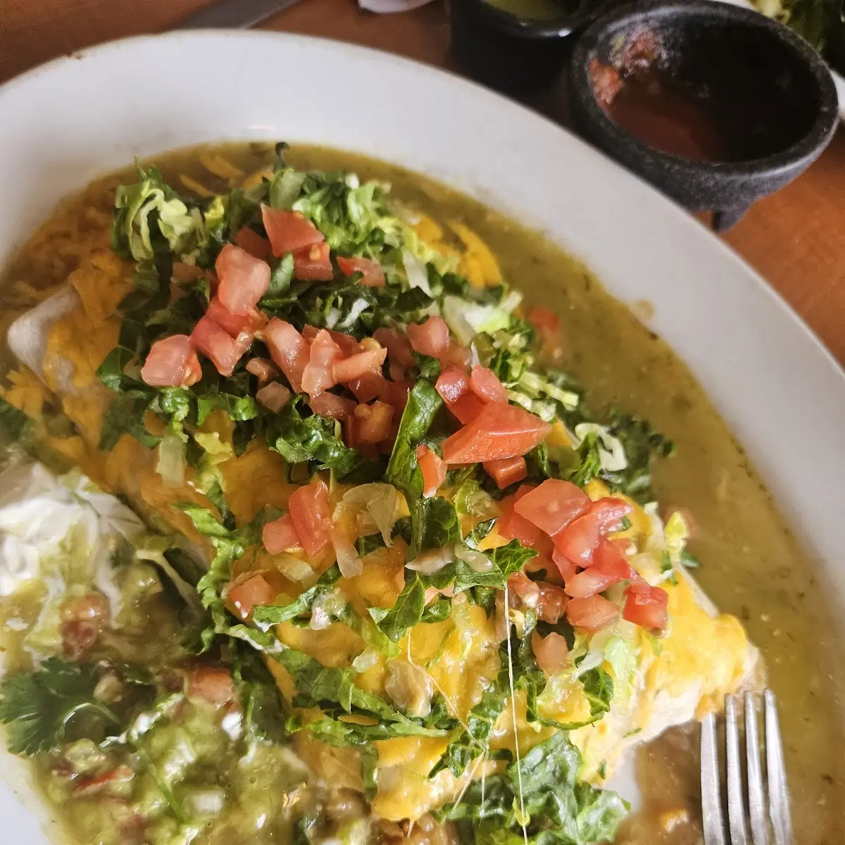 Chile Verde Burrito