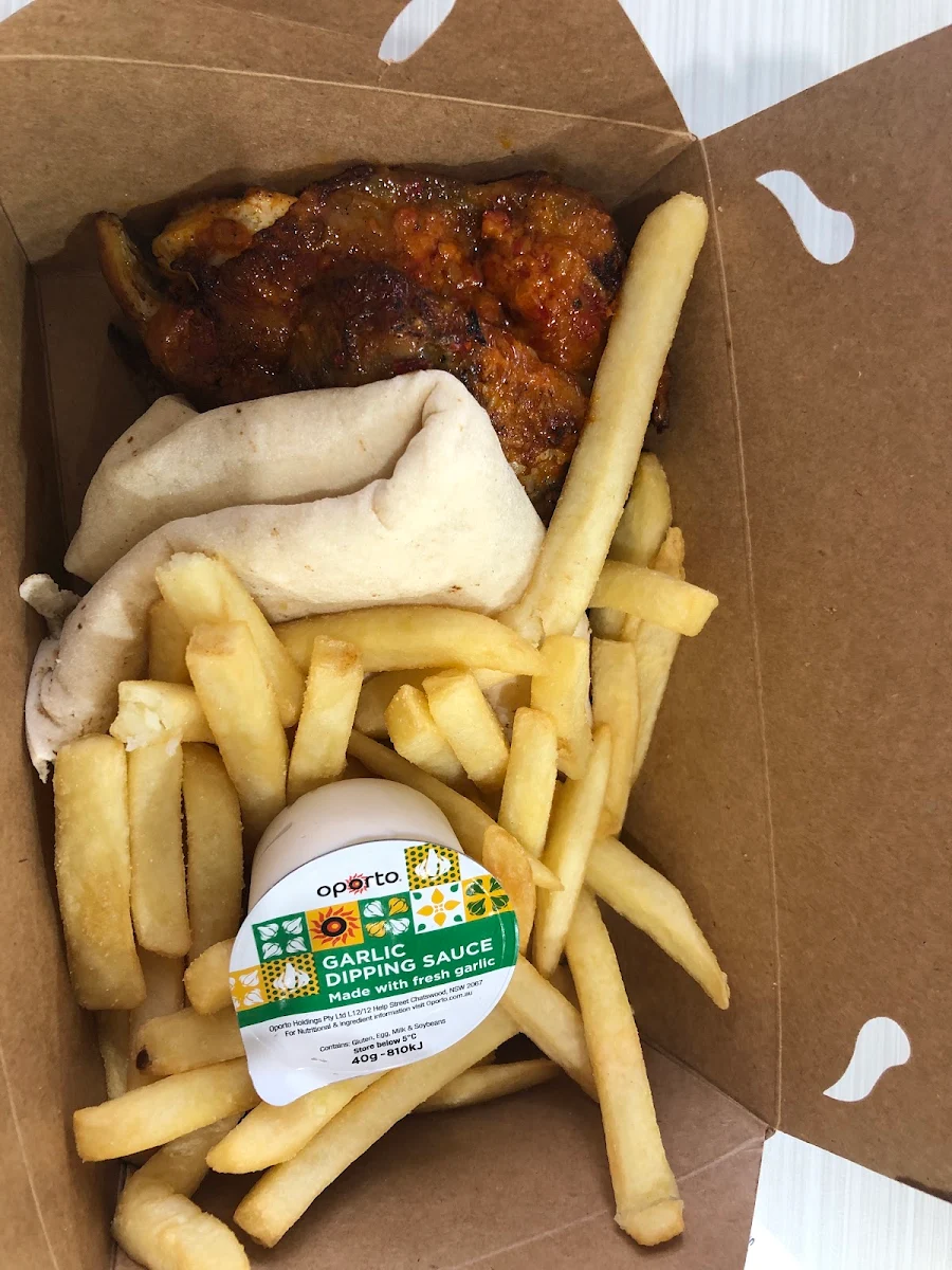 Chicken Meal, Oporto Stanhope Gardens