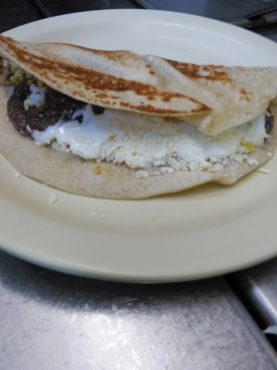 Baleada Sencilla Plain Baleada