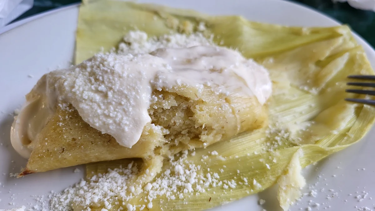 Tamal De Elote Corn Tamale