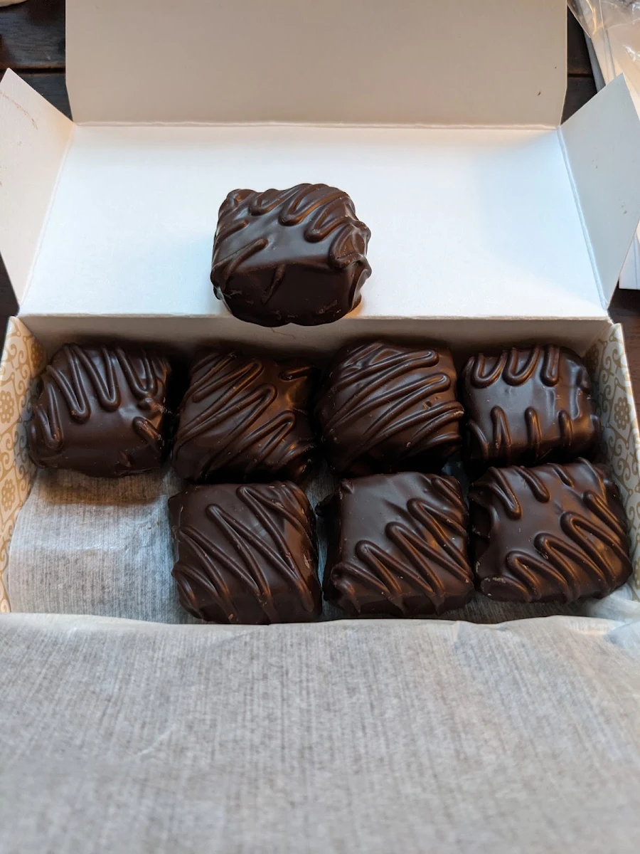 Dark Chocolate Marshmallow Filled
