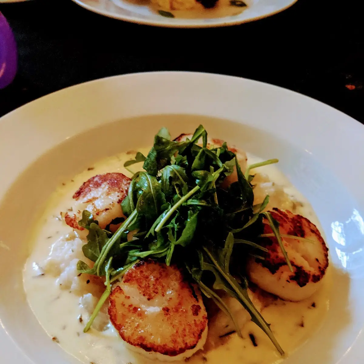 Pan Seared Scallops