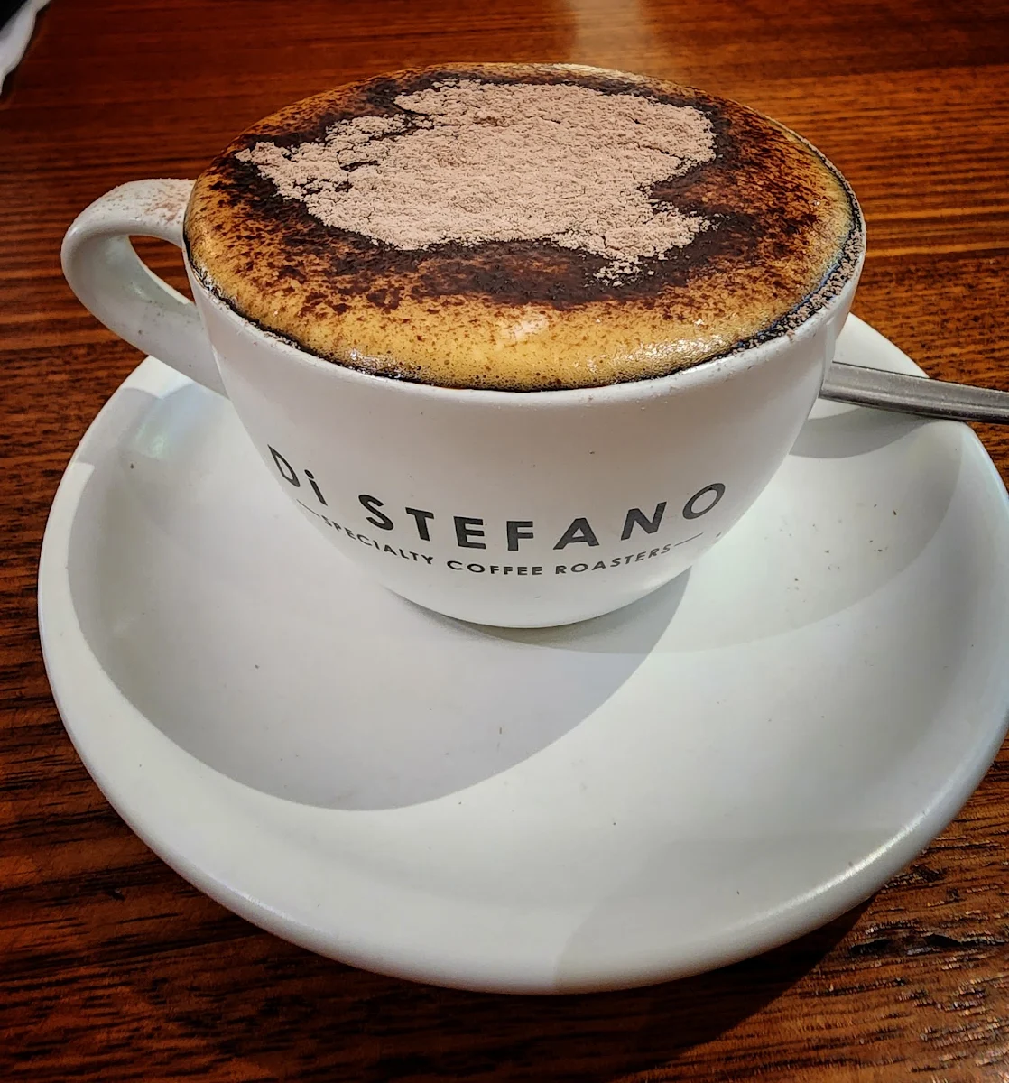 Almond Cappuccino, Nadia's Cafe Parramatta