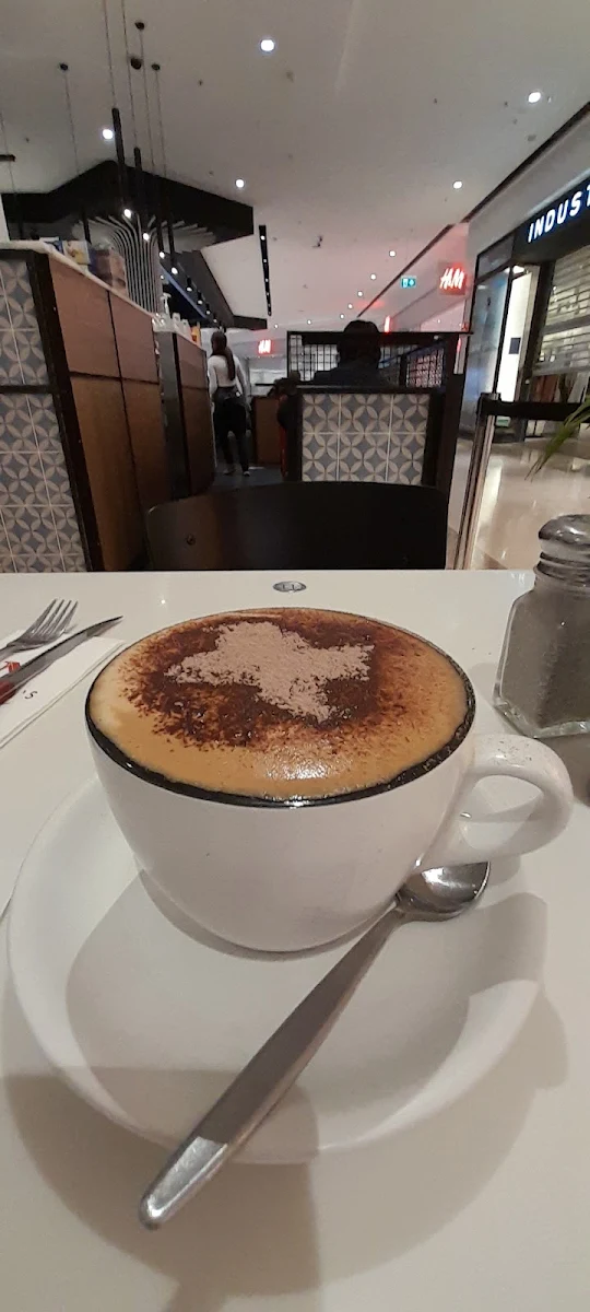 Soy Cappuccino, Nadia's Cafe Parramatta