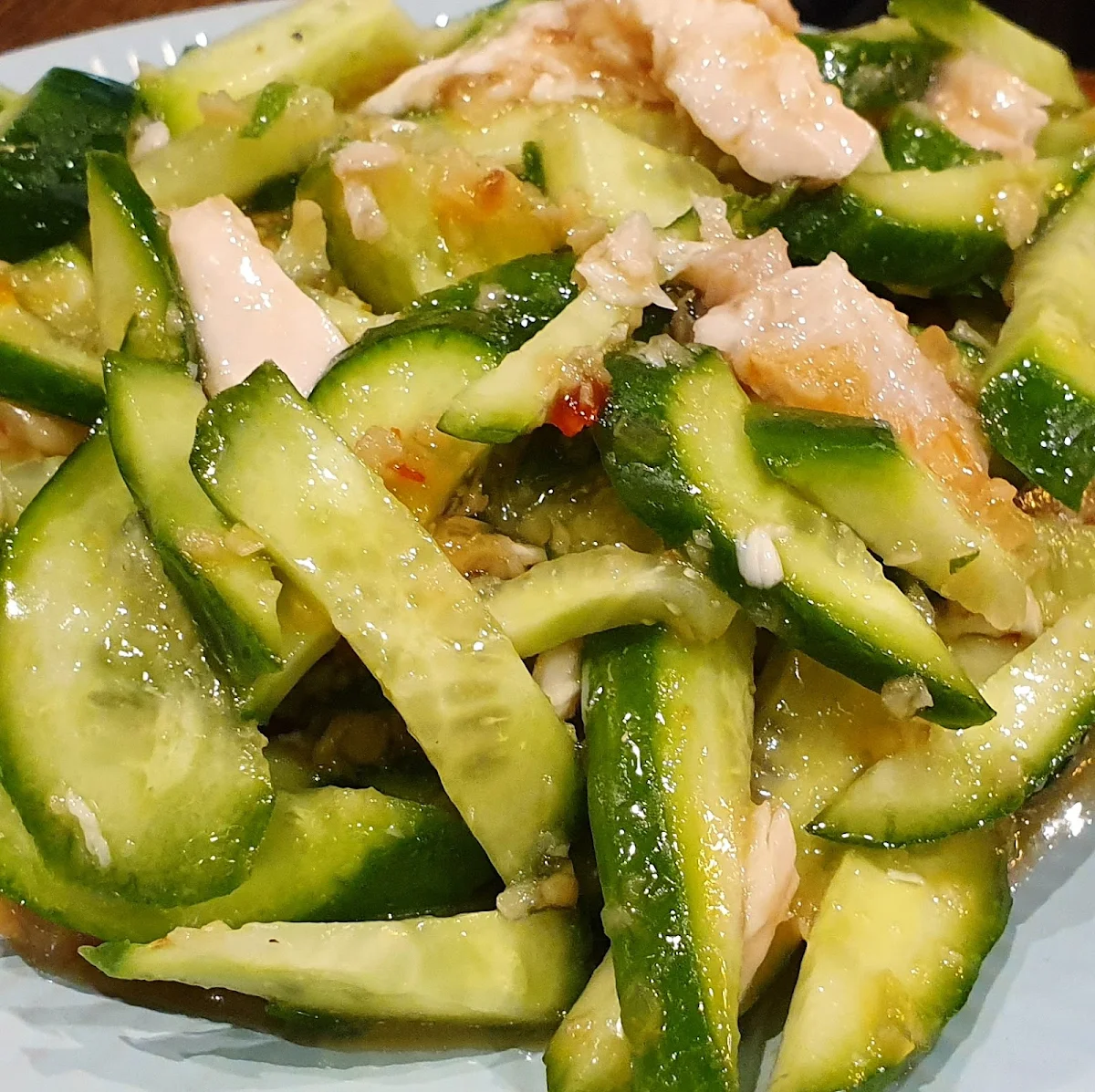 Shredded Chicken Salad, Rickshaw Food
