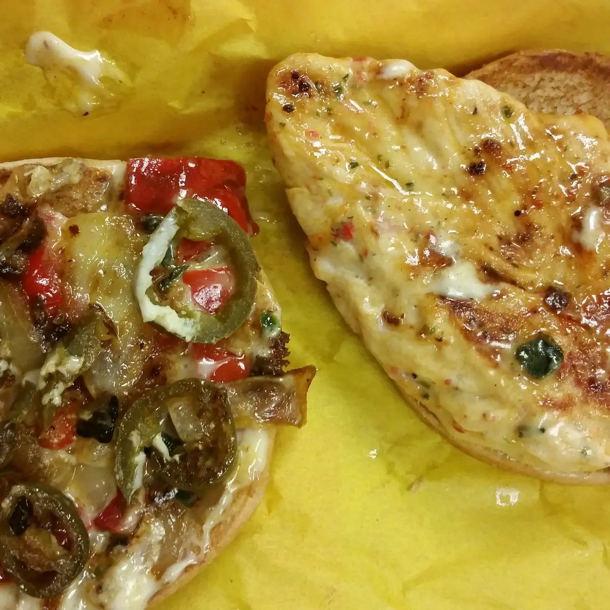 Grilled Chicken Melt