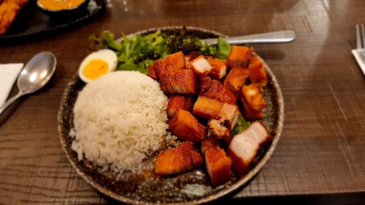 Crispy Pork Belly with Rice, Phat Boy