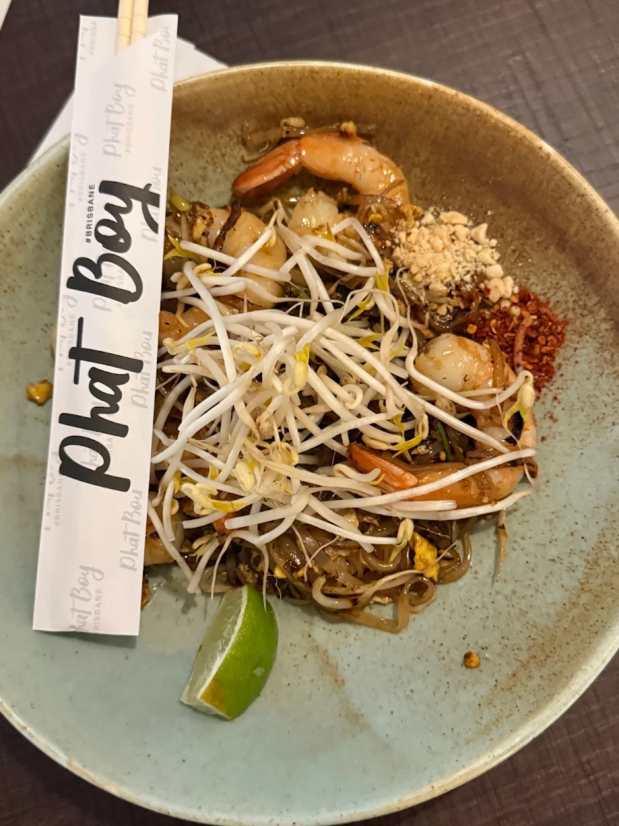 Pad Thai Prawn GF, Phat Boy