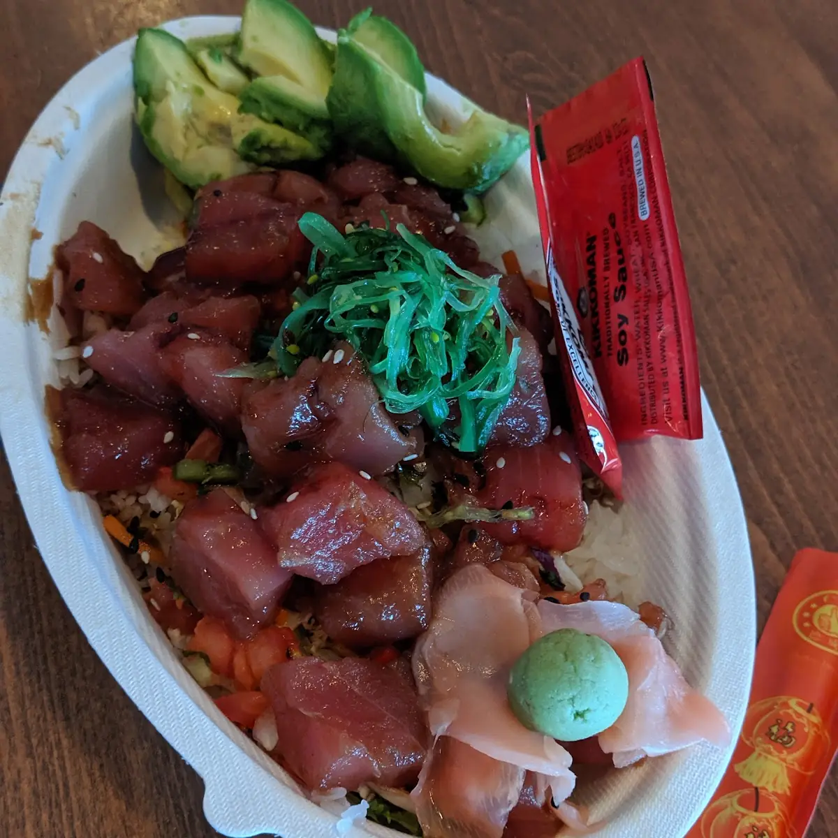 Sashimi Ahi Tuna Bowl