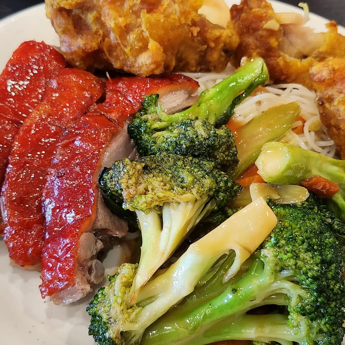 Roast Pork with Broccoli