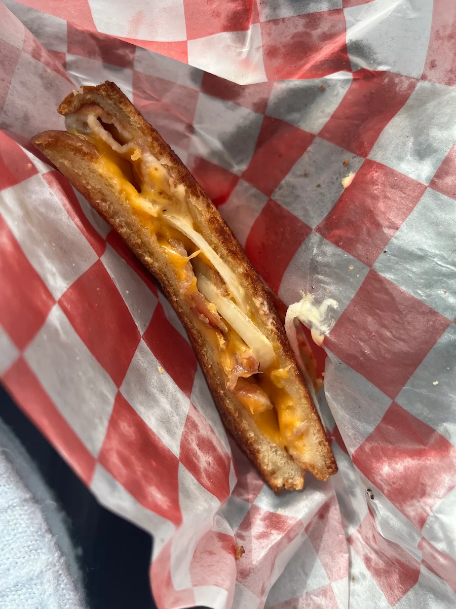 Grilled Cheese with Onions