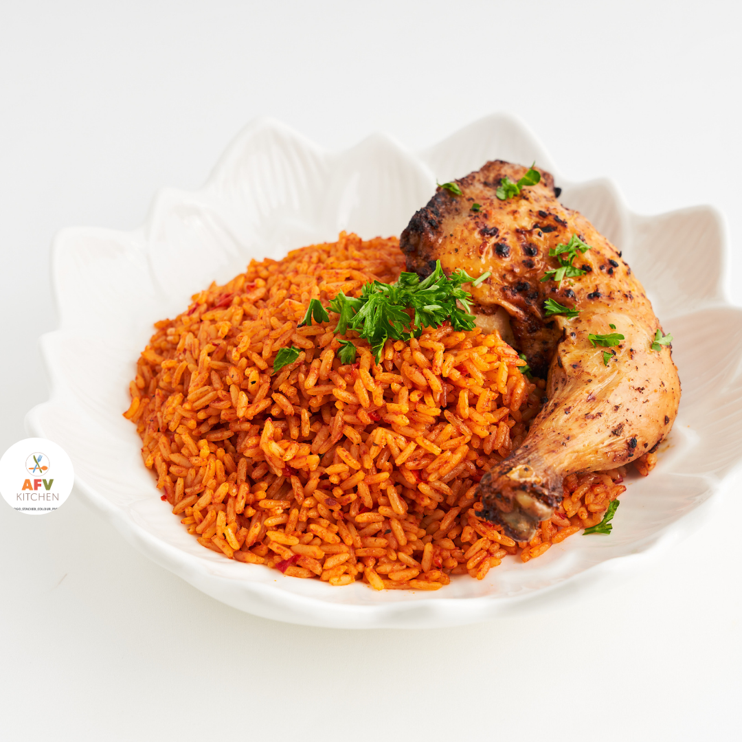 Jollof Rice & Grilled Chicken, AFV Kitchen