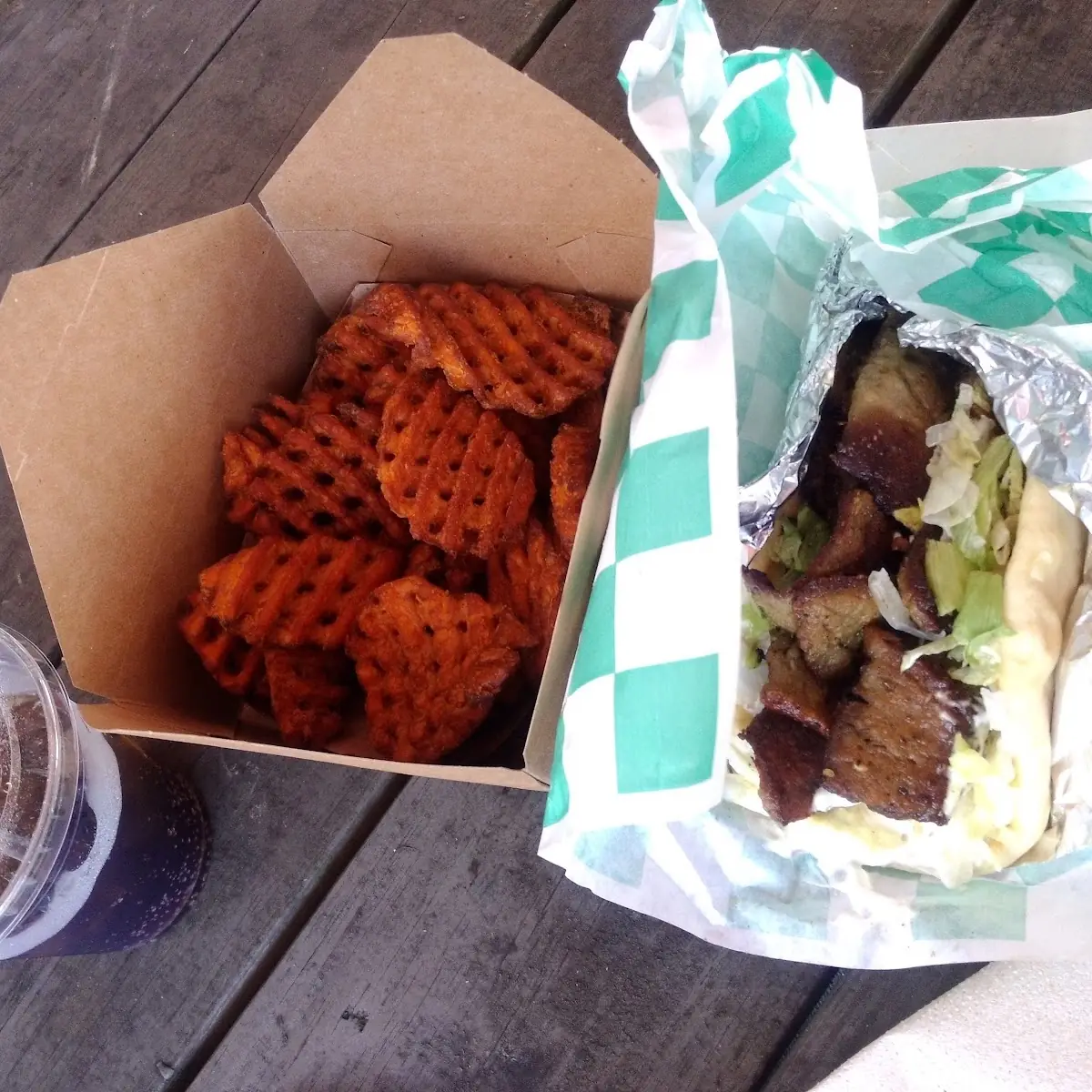 Sweet Potato Waffle Fries