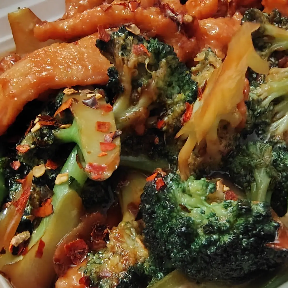 Broccoli w Garlic Sauce