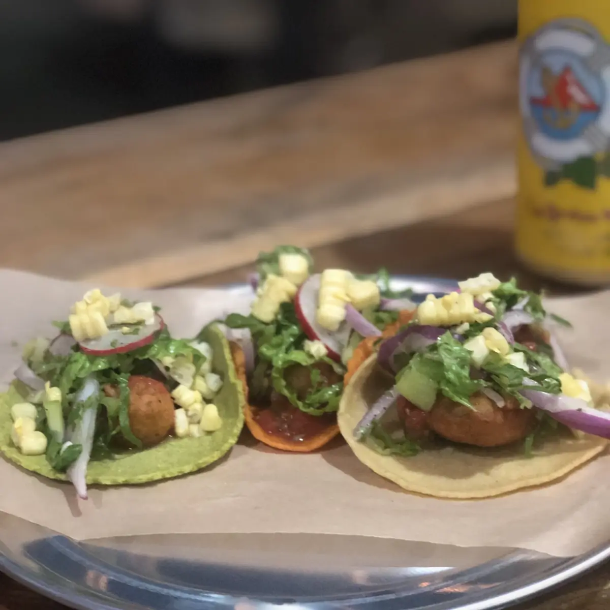 Ceviche Tostada Flight