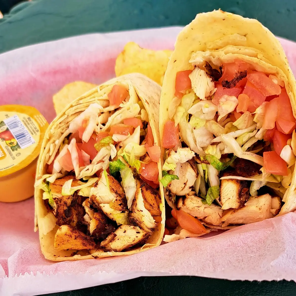 Jerk Chicken Wrap