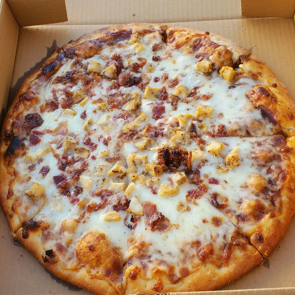 Chicken Club Pizza Medium