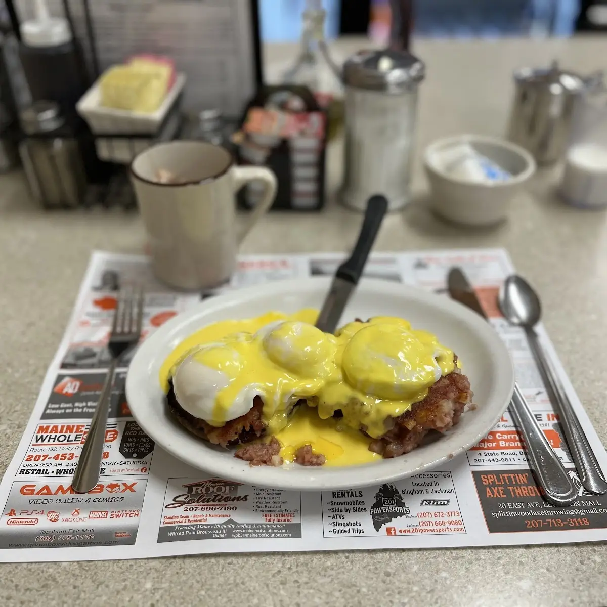 Corned Beef Hash Benedict