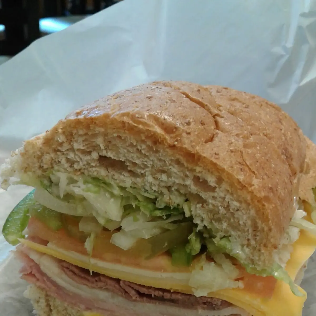 Club Sub on Wheat
