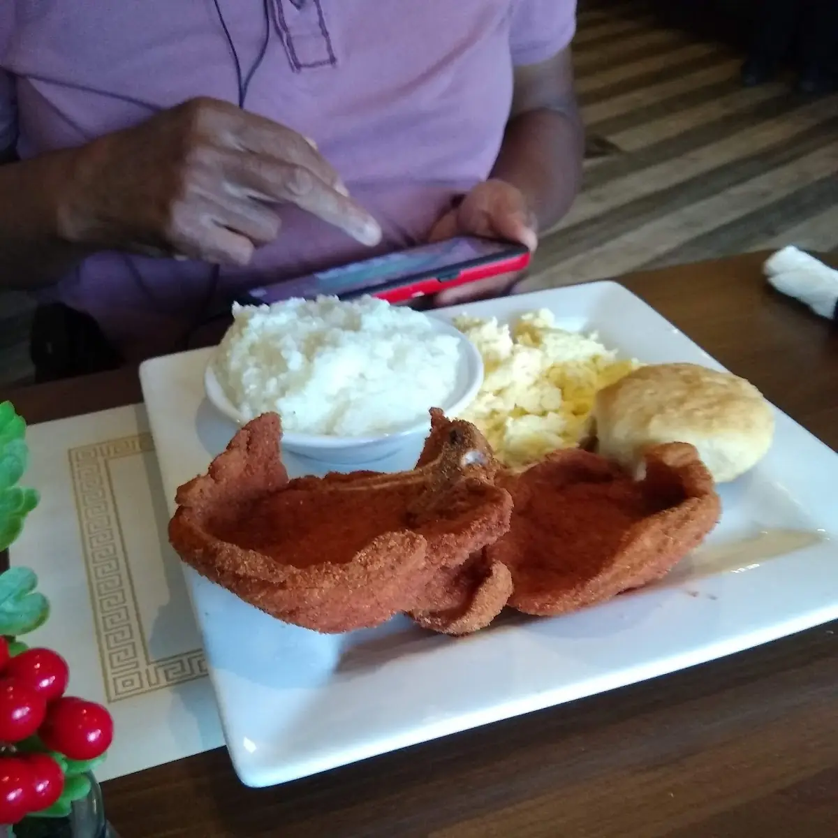 Pork Chops and Eggs Any Style