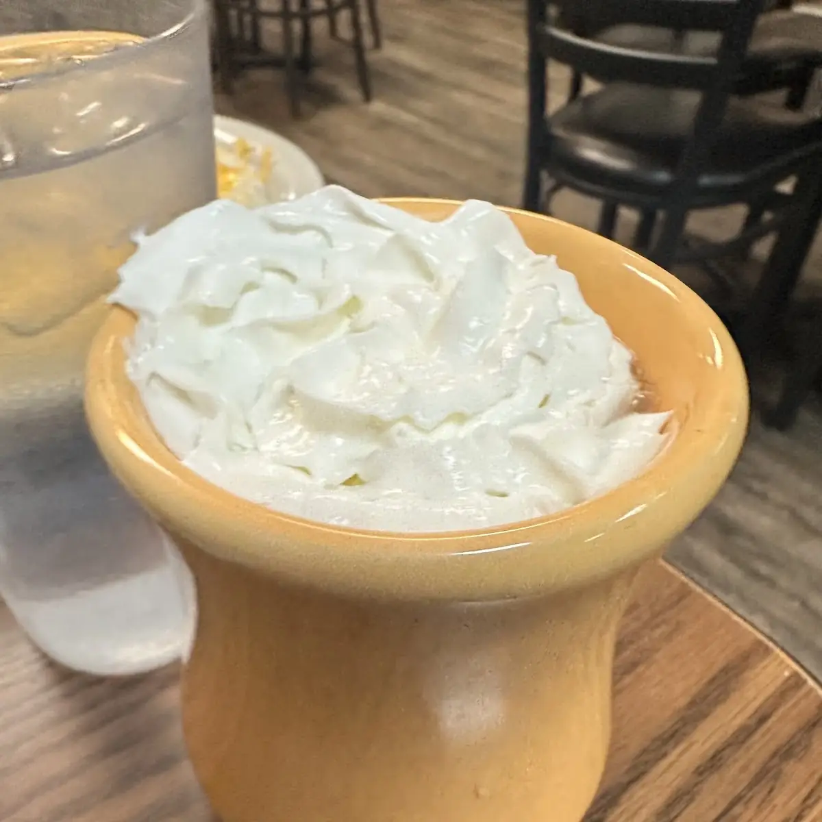 Cappuccino White Chocolate with Whipped Cream